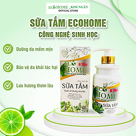 Sữa Tắm Nước Hoa Công Nghệ Sinh Học ECOHOME Kim Ngân Store Giúp Loại Bỏ Bụi Bẩn Trên Da, Không Gây Khô Da, Dưỡng Ẩm Da