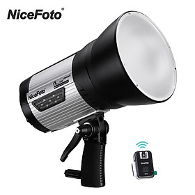 NiceFoto Classic Series nflash300 Wireless Studio Flash Light Portable 5500K Strobe Lighting Lamp 0.1-2s Fast Recycling