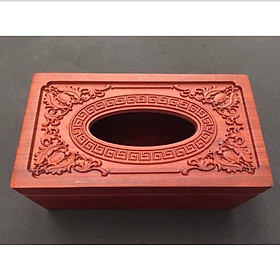 Mua Hộp đựng giấy ăn gỗ Hương kích thước 22x12x10cm - Mian .vn ( hình thật )