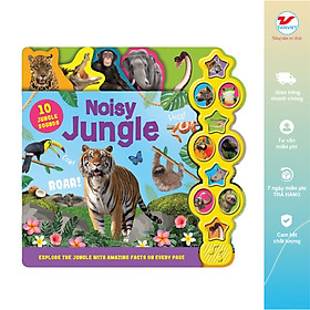 Ảnh bìa Sound Book - Noisy Jungle (10 Sounds Tabbed)