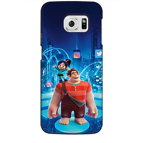 Ốp lưng dành cho điện thoại  SAMSUNG GALAXY S6 EDGE hình Big Hero Mẫu 01