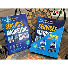 BỘ SÁCH SERVICES MARKETING - Quản trị chiến lược và vận hành marketing dịch vụ- Saigon Books- NXB Công Thương