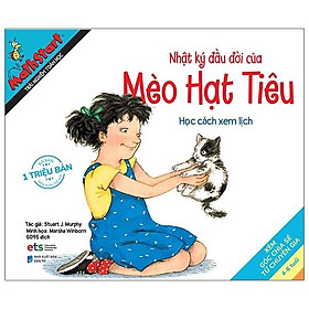 Sách Mathstart Trải Nghiệm Toán Học Nhật Ký Đầu Đời Của Mèo Hạt Tiêu