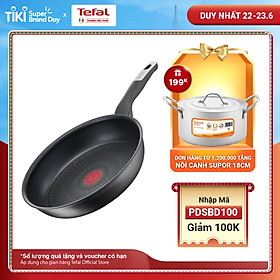 Chảo chiên 26cm Tefal Unlimited G2550502 - Chống dính, báo nhiệt thông minh - Hàng chính hãng