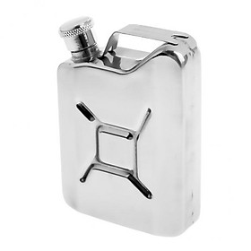 3X Mens Flask, Stainless Steel Flask, Drinking Flask for