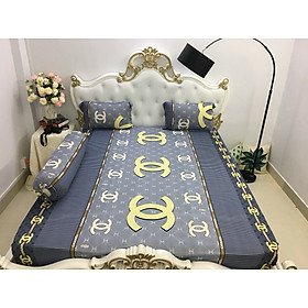 Bộ Drap gối Thun Lạnh Hàn Quốc 4 món / đủ size