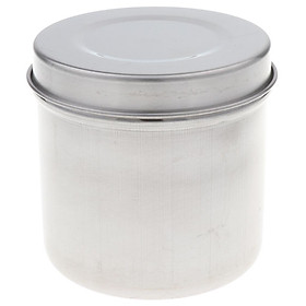 304 Stainless Steel Tattoo Disinfection Canister Alcohol Cotton Ball Jar L