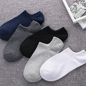 Đôi Tất Vớ Nam Hahaman Chất Cotton Thoáng Mát Màu Ngẫu Nhiên V01