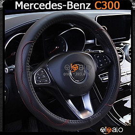 Bọc vô lăng volang xe Mercedes Benz C250 da PU cao cấp BVLDCD - OTOALO