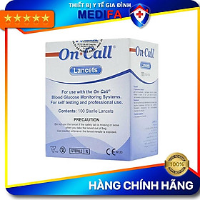 Kim chích máu tiểu đường Acon dùng cho các dòng máy On Call 100 kim hộp