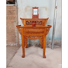 Mua Bàn thờ 2 tầng loại nhỏ nhiều kích thước MAU204 - Đồ Gỗ Mạnh Hùng