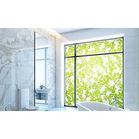 Mua 3m Giấy dán kính lá xanh khổ 90cm