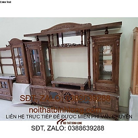 Kệ gỗ trang trí cao cấp