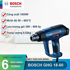 Mua Máy thổi hơi nóng Bosch GHG 18-60 1800W