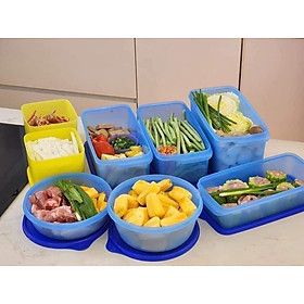 Bộ 8 hộp BQTP ngăn mát Modern Fridget Set 8 - Tupperware chính hãng - bảo hành trọn đời