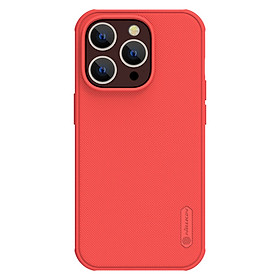 Ốp Lưng cho iPhone 14 / 14 Plus / 14 Pro / 14 Pro Max Nillkin Super Frosted Shield Pro Case - Hàng Nhập Khẩu