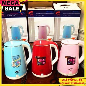 Mua Ấm Đun Siêu Tốc 2 Lớp Thái Lan Tl304 Chống Nóng - Bình Đun Nước 2.5L Siêu Nhanh Tiết Kiệm Điện - Giao Hàng Toàn Quốc