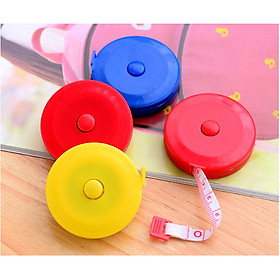 Mua Thước Dây Rút Bỏ Túi Nhỏ Gọn Tiện Lợi 1 5m (Có nút tự động cuộn thu dây  màu ngẫu nhiên) GD326-thuocday1m5