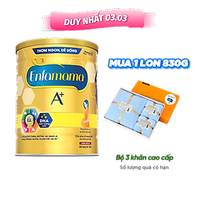 Sữa Bột Enfamama 360° Brain Plus Cho Mẹ Mang Thai Và Cho Con Bú