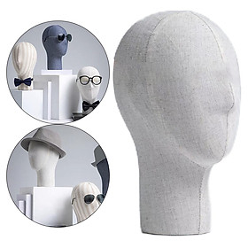 Mannequin Head Base Bald Head Model Hats Wigs Manikin Head