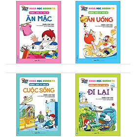 Combo Khoa Học Quanh Ta - 4 Cuốn - Triệu Lập Tân - Vanlangbooks