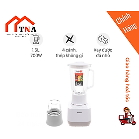 Mua Máy xay sinh tố Panasonic MX-MG5351WRA hai cối thủy tinh  xay được đá lạnh - Hàng chính hãng
