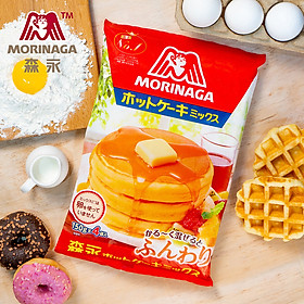 Bột làm bánh pancake Morinaga 600g nội địa Nhật