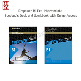 Combo sách Empower B1 Pre-intermediate Student’s Book and Workbook with Online Access