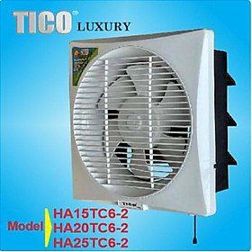 Quạt thông gió gắn tường cao cấp Tico Luxury HA20TC6 -1 Chiều Hàng chính hãng