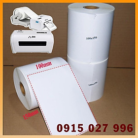 Mua Tem decal giấy in nhiệt 100 x 150 dùng in đơn hàng Shopee  TMĐT