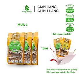 Thanh gạo lứt hạt và rong biển Gabri Nonglamfood túi 7 thanh | Ăn chay, hỗ trợ giảm cân ăn kiêng