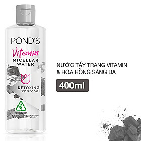 Nước Tẩy Trang Vitamin Và Tinh Than Tre Sạch Sâu Pond's Micellar Water