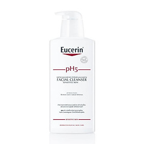 Eucerin Facial Cleanser Ph5 Sensitive Skin – Sữa rửa mặt cân bằng độ ẩm cho da nhạy cảm – 400ml