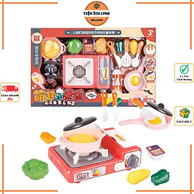 Đồ Chơi Nấu Ăn Cho Bé 16 Chi Tiết Happy Kitchen