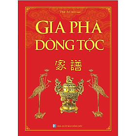 Hình ảnh Sách - Gia Phả Dòng Tộc ( bìa mềm )