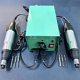 Mua Bộ tô vít điện đôi (2 tay) có điều chỉnh độ đánh trượt trắng làm toét ốc TRẮNG ĐEN