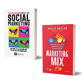 Combo Marketing Mix + Social Marketing (Bộ 2 Quyển)