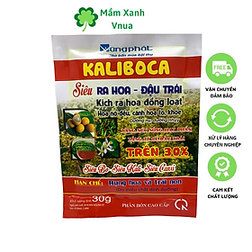 Phân Bón Cao Cấp Siêu Ra Hoa - Đậu Trái - Kích Hoa Đồng Loạt KALIBOCA - Gói 30Gr