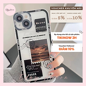 Ốp lưng Iphone chống sốc trong suốt hình tem dành cho Iphone 11  Phone 11 Pro  Iphone 11 Pro Max  Iphone 12  Iphone 12 Pro  Iphone 12 Pro Max  Iphone 13  Iphone 13 Pro  IPhone 13 P