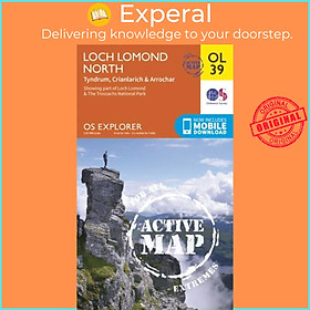Sách - Loch Lomond North, Tyndrum, Crianlarich & Arrochar by Ordnance Survey (UK edition, paperback)