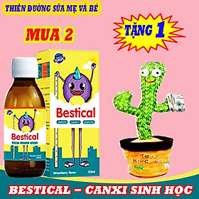 (Tặng quà ) Combo 2 hộp Bestical bổ sung canxi và vitamin d3k2 giúp tăng chiều cao vượt trội cho bé