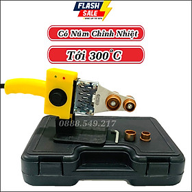 Mua Máy Hàn Nhiệt Hàn Ống Nhựa PVC PE PC 20mm-25mm-32mm Có Núm Điều Chỉnh Nhiệt Công Suất 1500w Hàn Chuyên Dụng