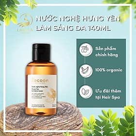 Nước nghệ Hưng Yên Cocoon, nước toner làm sáng da và cấp ẩm 140ml - LS030