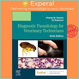 Sách - Diagnostic Parasitology for Veterinary Technicians by Ed Robinson (UK edition, paperback)