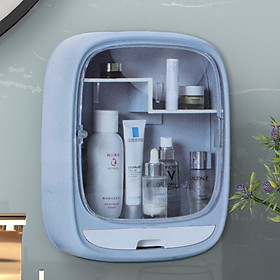Mua Kệ mỹ phẩm cao cấp  tủ để đồ trang điểm mỹ phẩm treo tường bằng nhựa ABS