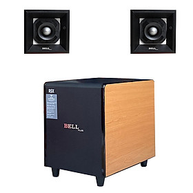 Loa sub điện siêu trầm 3 tấc & đôi loa chép rời cho dàn âm thanh Bellplus (hàng chính hãng)