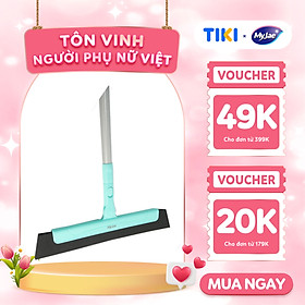 Mua Cây Gạt Nước EVA Đa Năng MyJae Xoay 180 Độ  Chổi Quét Nhà Chống Dính Có Thể Thu Gọn