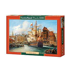 C102914 Đồ chơi ghép hình puzzle The old gdansk 1000 mảnh Castorland