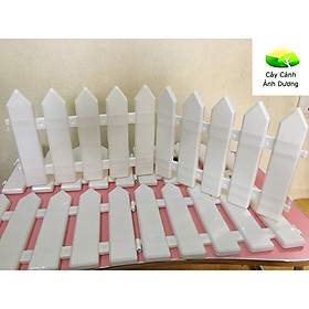 Mua 1 5m Hàng rào lắp ghép cao 20cm (6 tấm x 26cm)