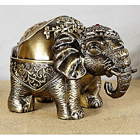 Mua HÀNG CAO CẤP - gạt tàn chú voi đứng bằng đồng ( tặng sét 4 cọ vệ sinh vòi ám nội địa nhật )